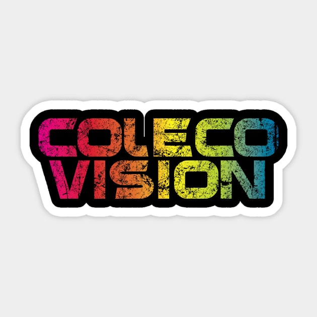 Coleco Vision Sticker by MindsparkCreative